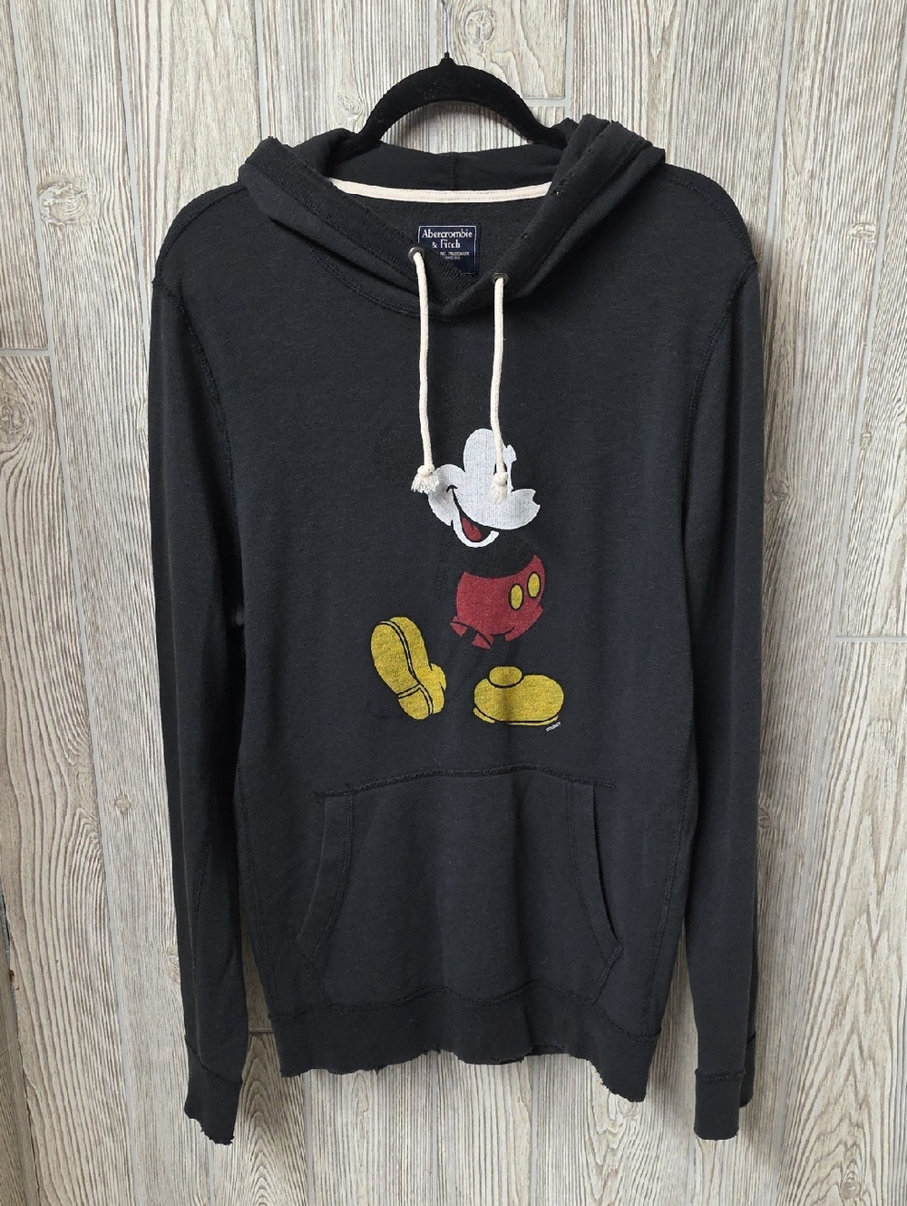 Abercrombie & Fitch Pullover Hooded Graphic Mickey Mouse Hoodie Medium